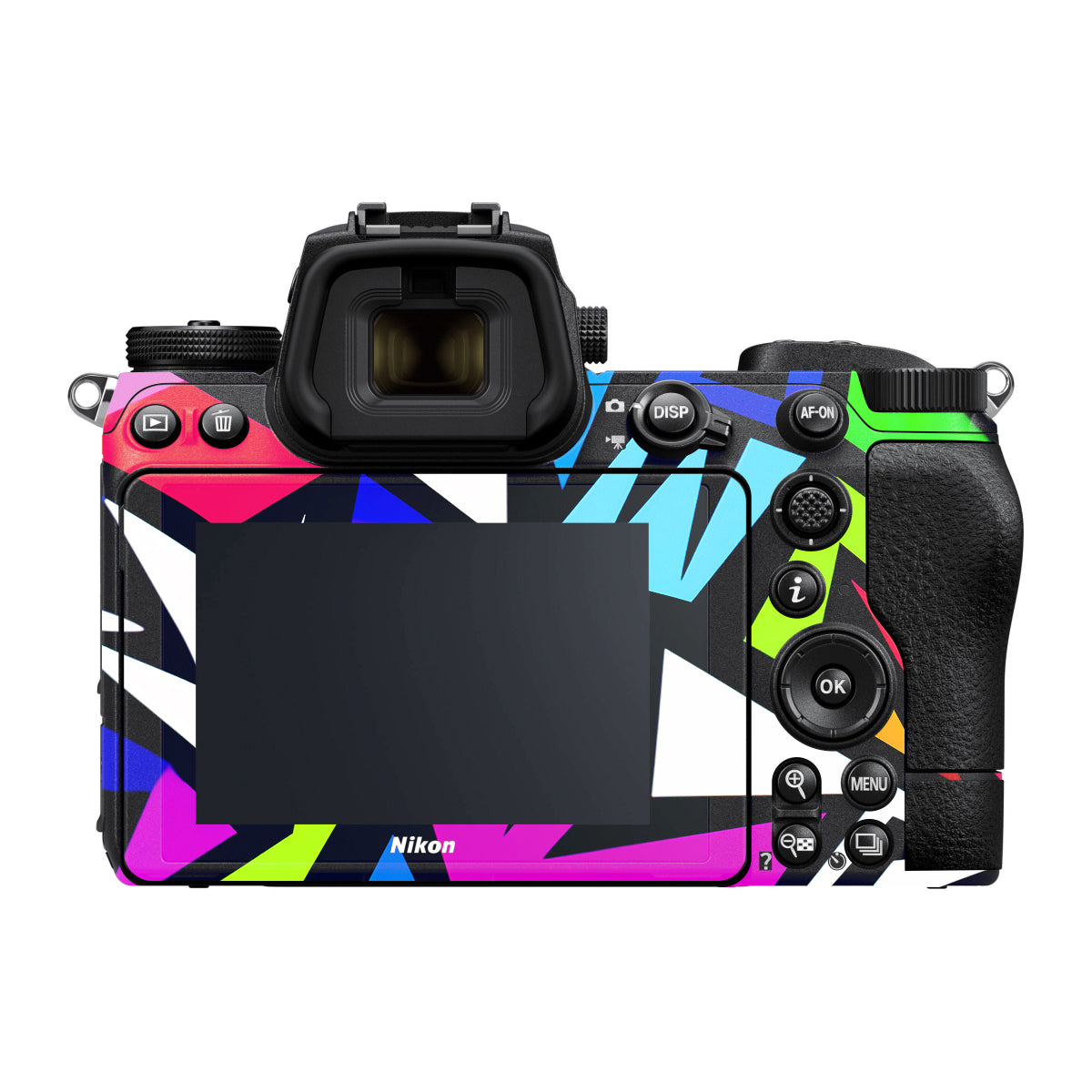 Bold Geometric Pop Nikon Z7 II Camera Skin