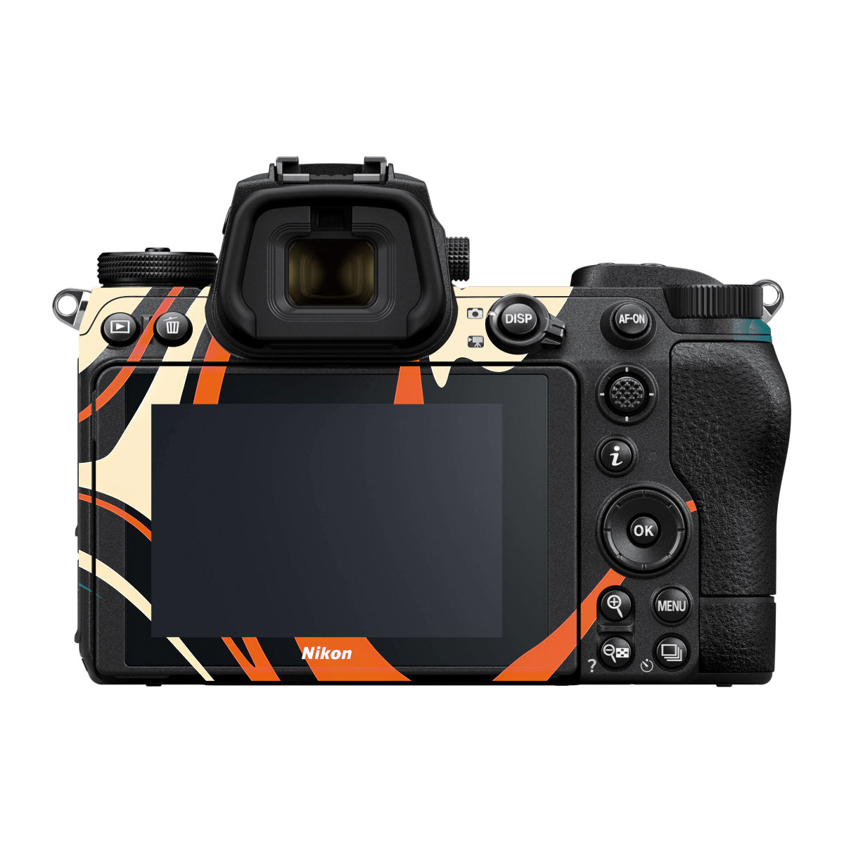 Mid-Century Abstract Swirl Nikon Z7 II Camera Skin