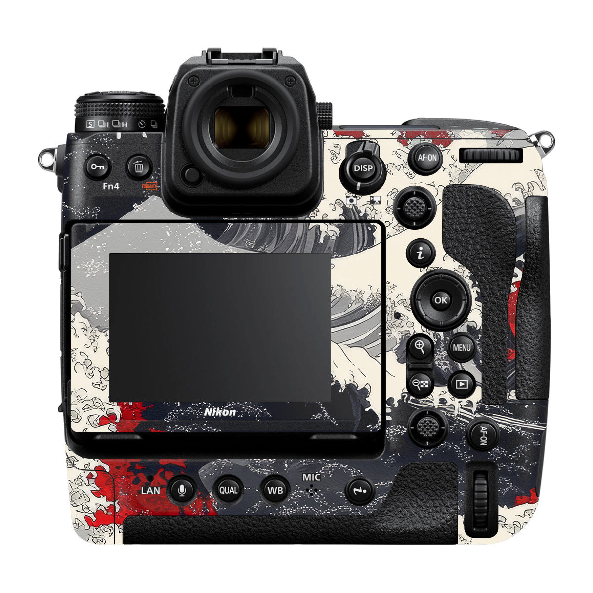 Abstract Waves Nikon Z9 Camera Skin