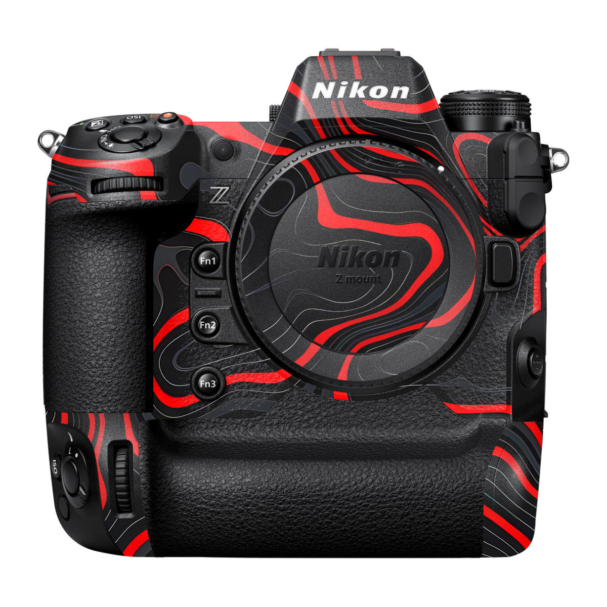 Crimson Waves Nikon Z9 Camera Skin