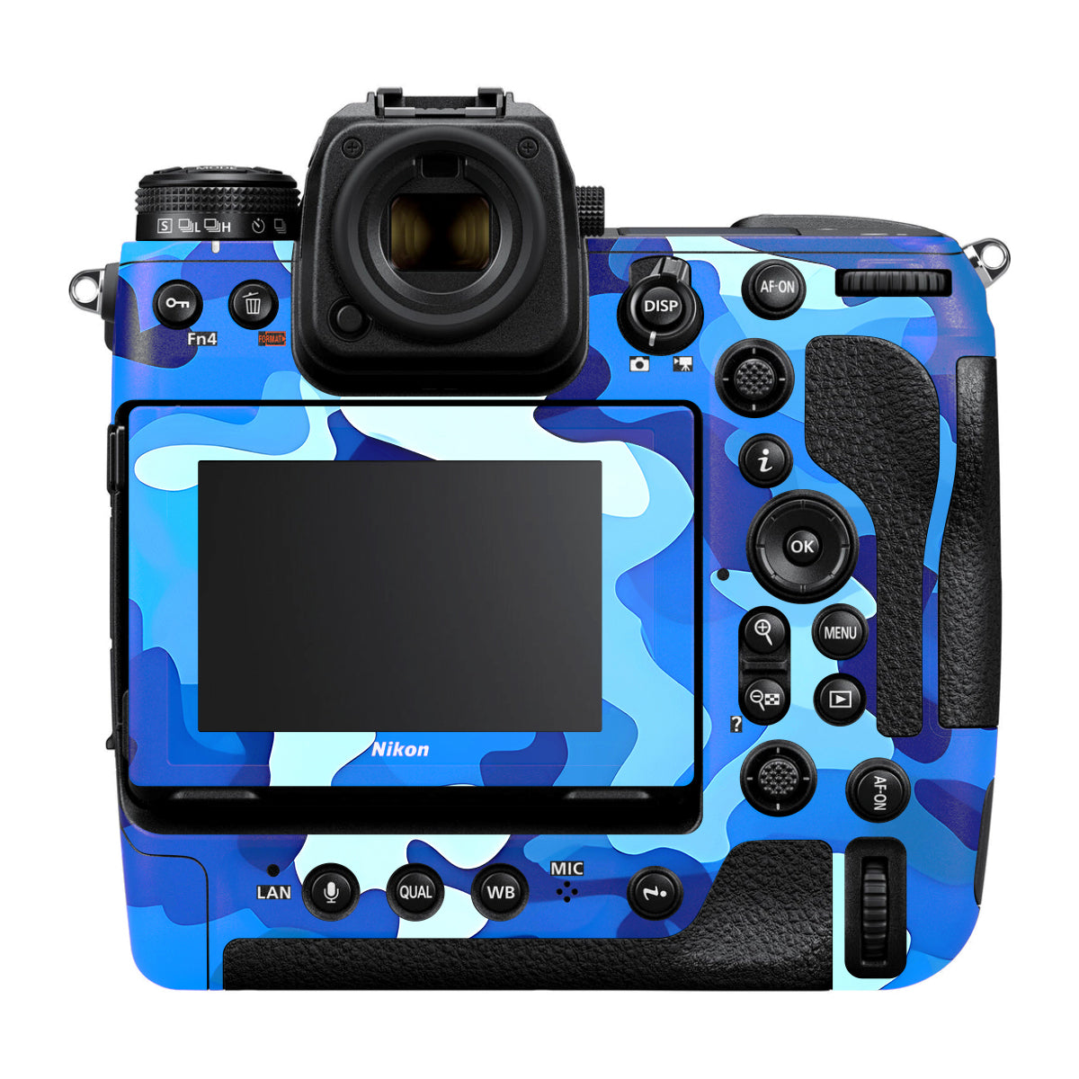 Arctic Blue Camo Pattern Nikon Z9 Camera Skin