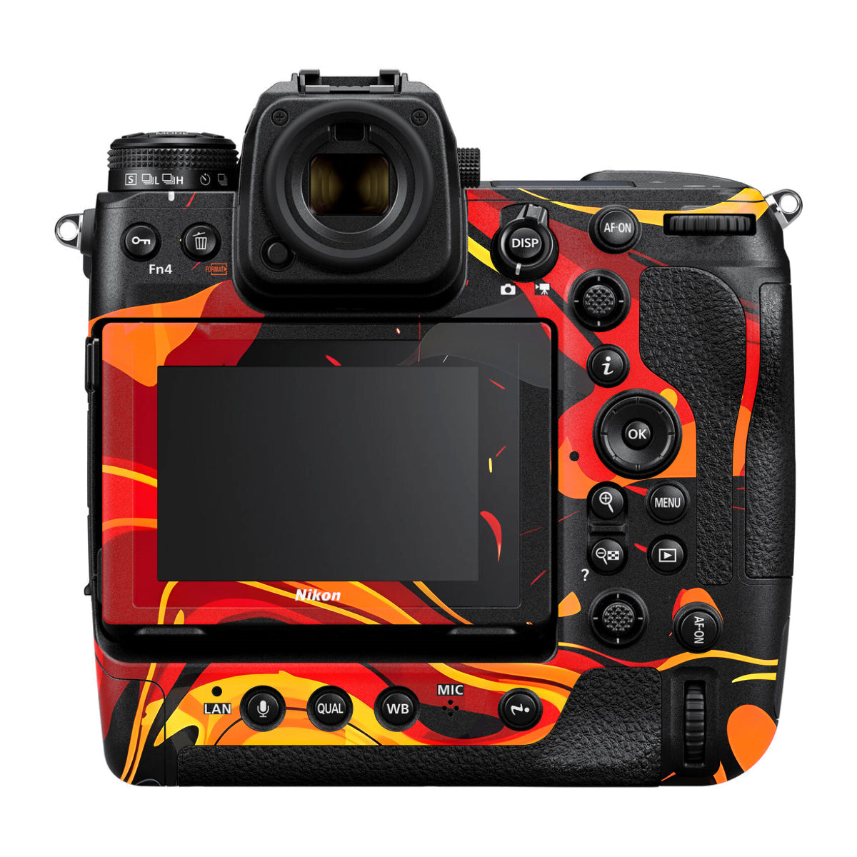 Lava Burst Nikon Z9 Camera Skin