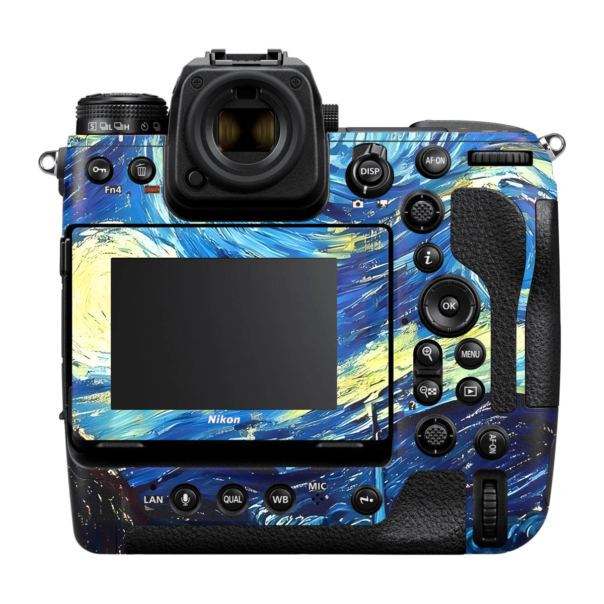 Starry Night Art Nikon Z9 Camera Skin