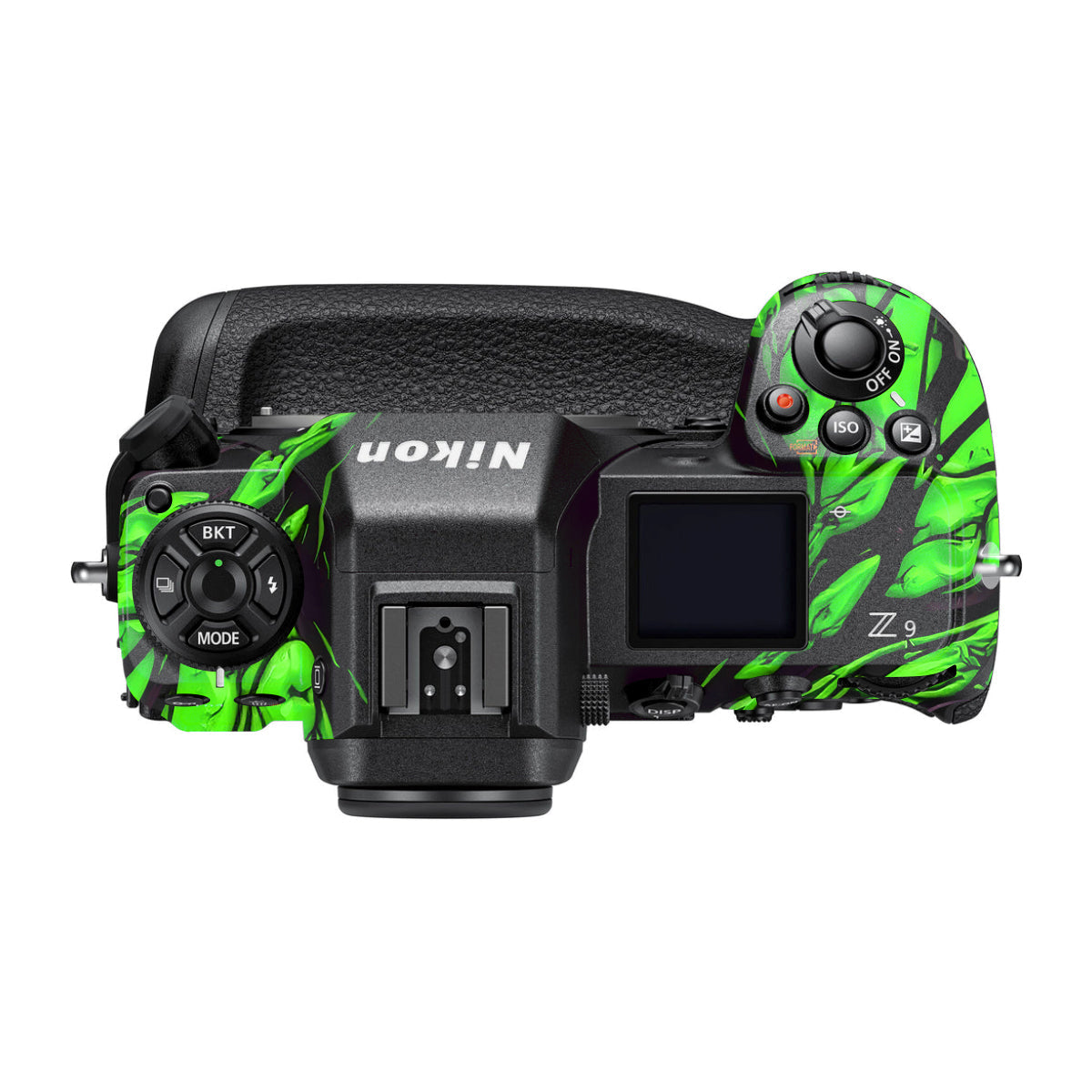 Venom Green Nikon Z9 Camera Skin