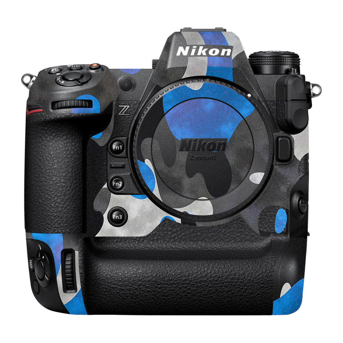 Blue Grey Camo Nikon Z9 Camera Skin