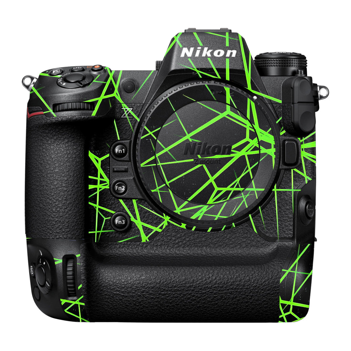Neon Grid Nikon Z9 Camera Skin