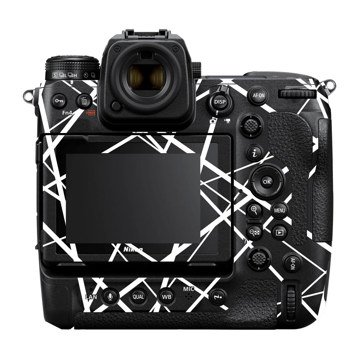 Mono Grid Nikon Z9 Camera Skin