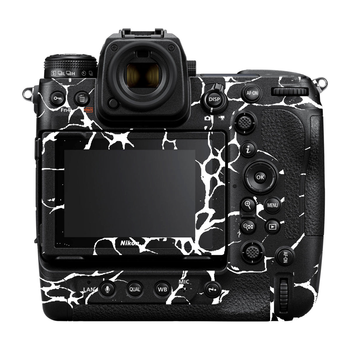 White Web Nikon Z9 Camera Skin