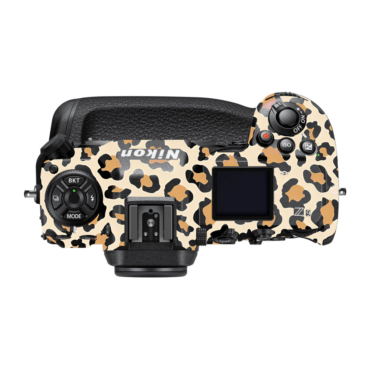Sandy Leopard Spots Nikon Z9 Camera Skin