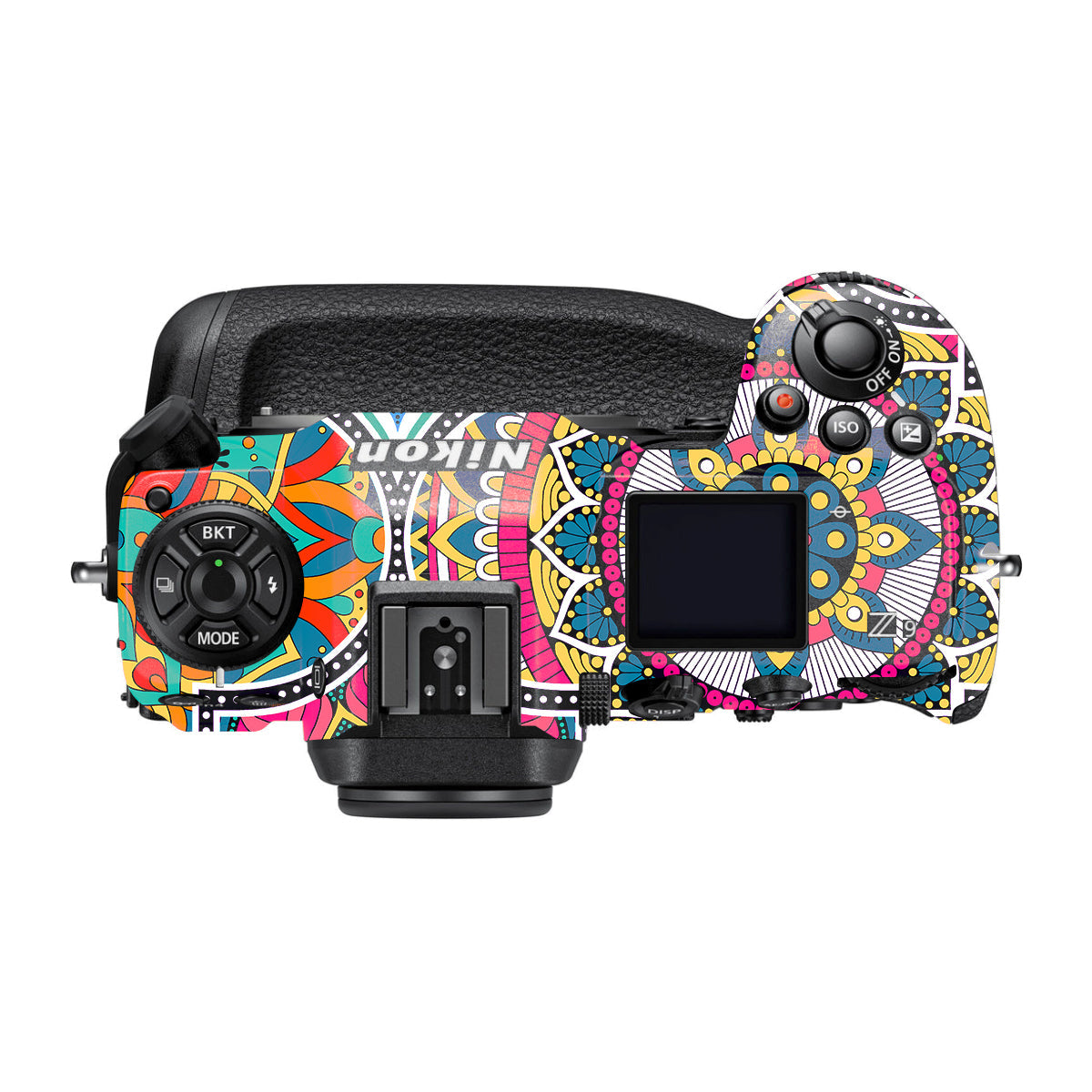 Boho Mandala Tile Pattern Nikon Z9 Camera Skin