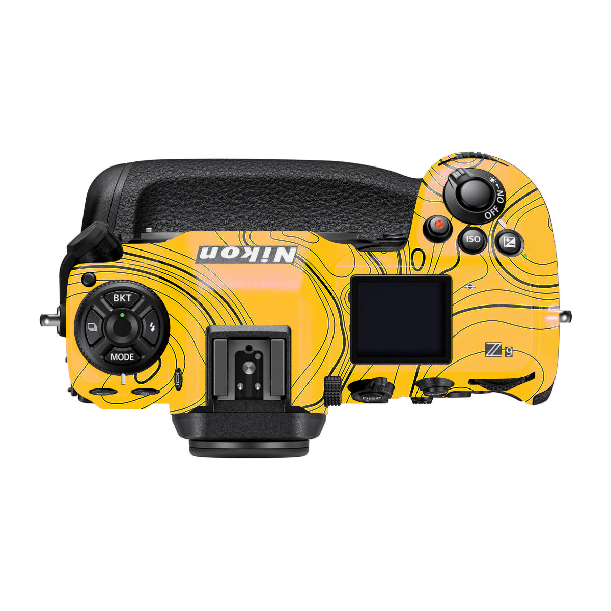 Topographic Map Pattern Nikon Z9 Camera Skin