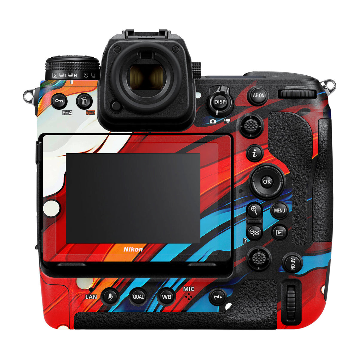 Fire & Ice Flow Nikon Z9 Camera Skin