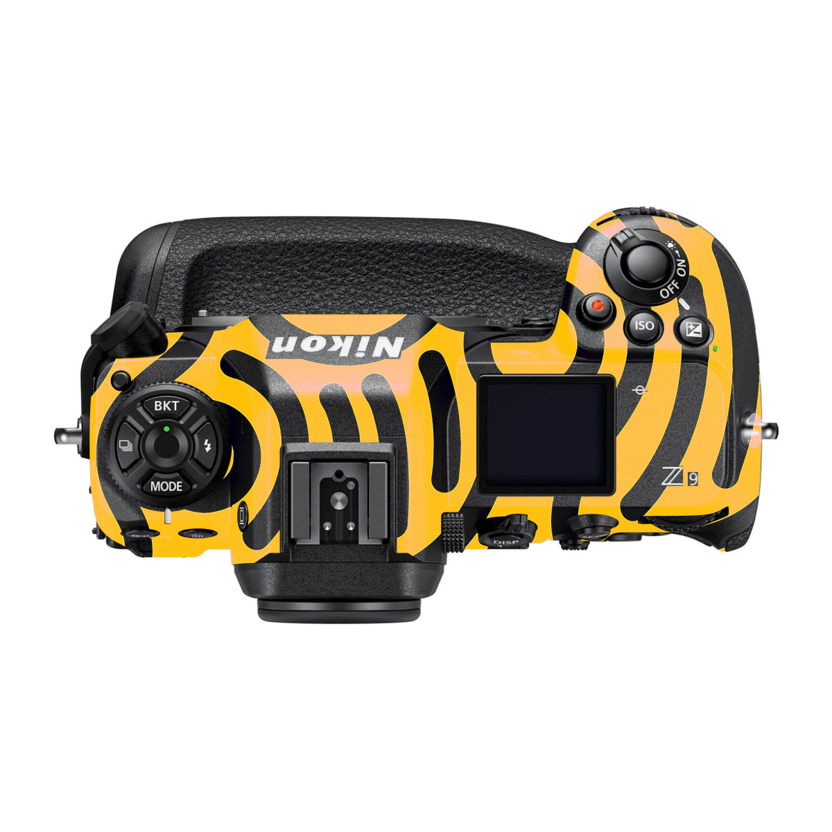 Minimal Yellow Wave Nikon Z9 Camera Skin