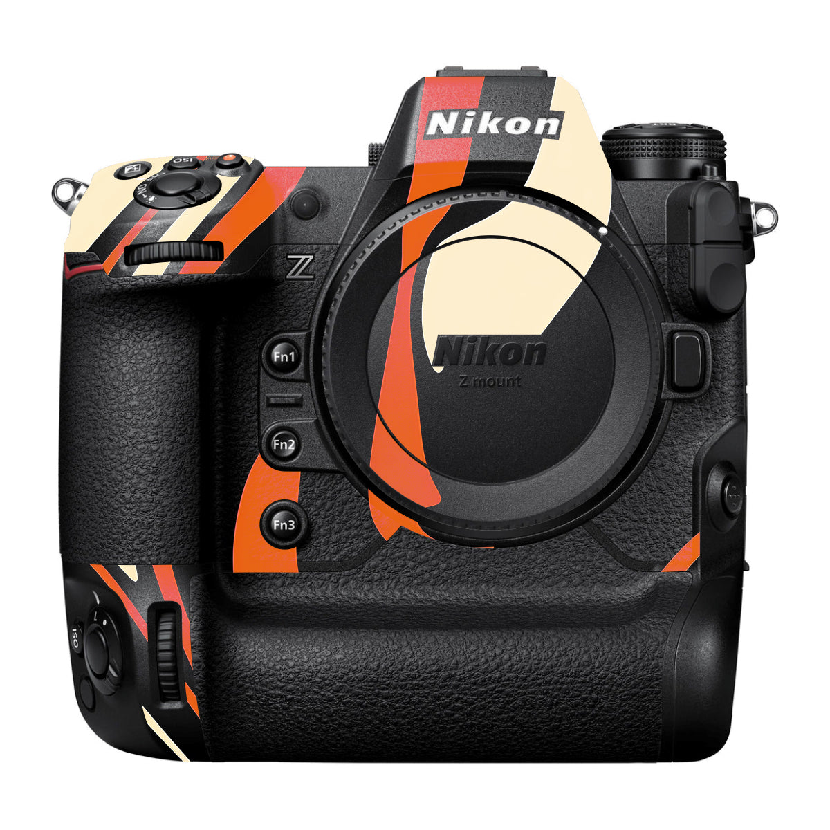 Mid-Century Abstract Swirl Nikon Z9 Camera Skin