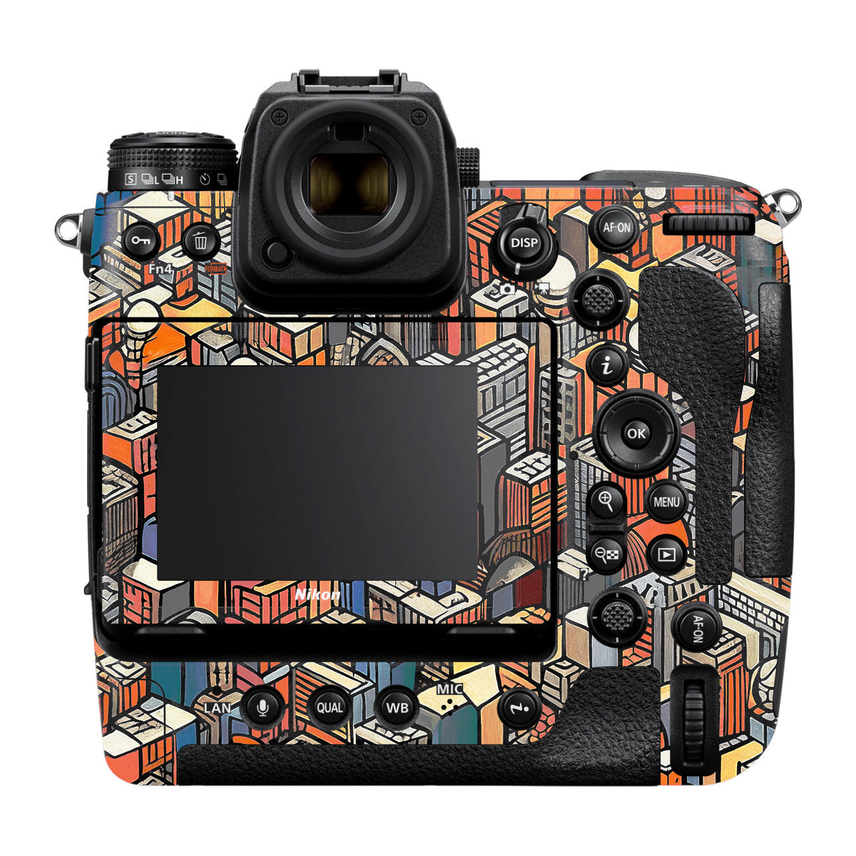 Isometric Cityscape Nikon Z9 Camera Skin