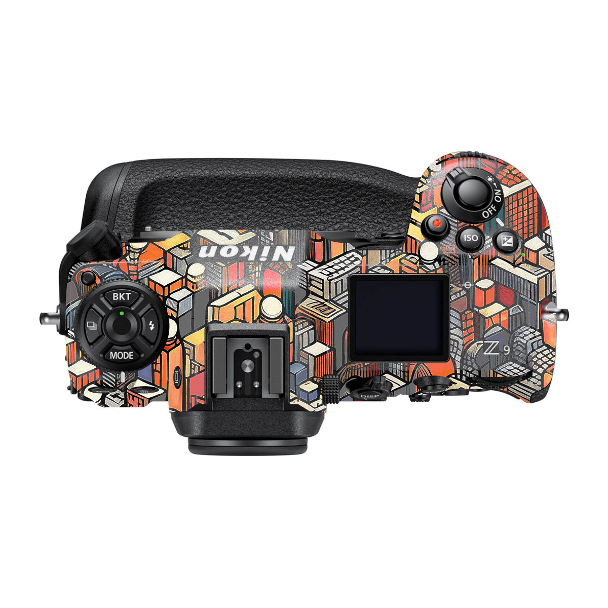 Isometric Cityscape Nikon Z9 Camera Skin