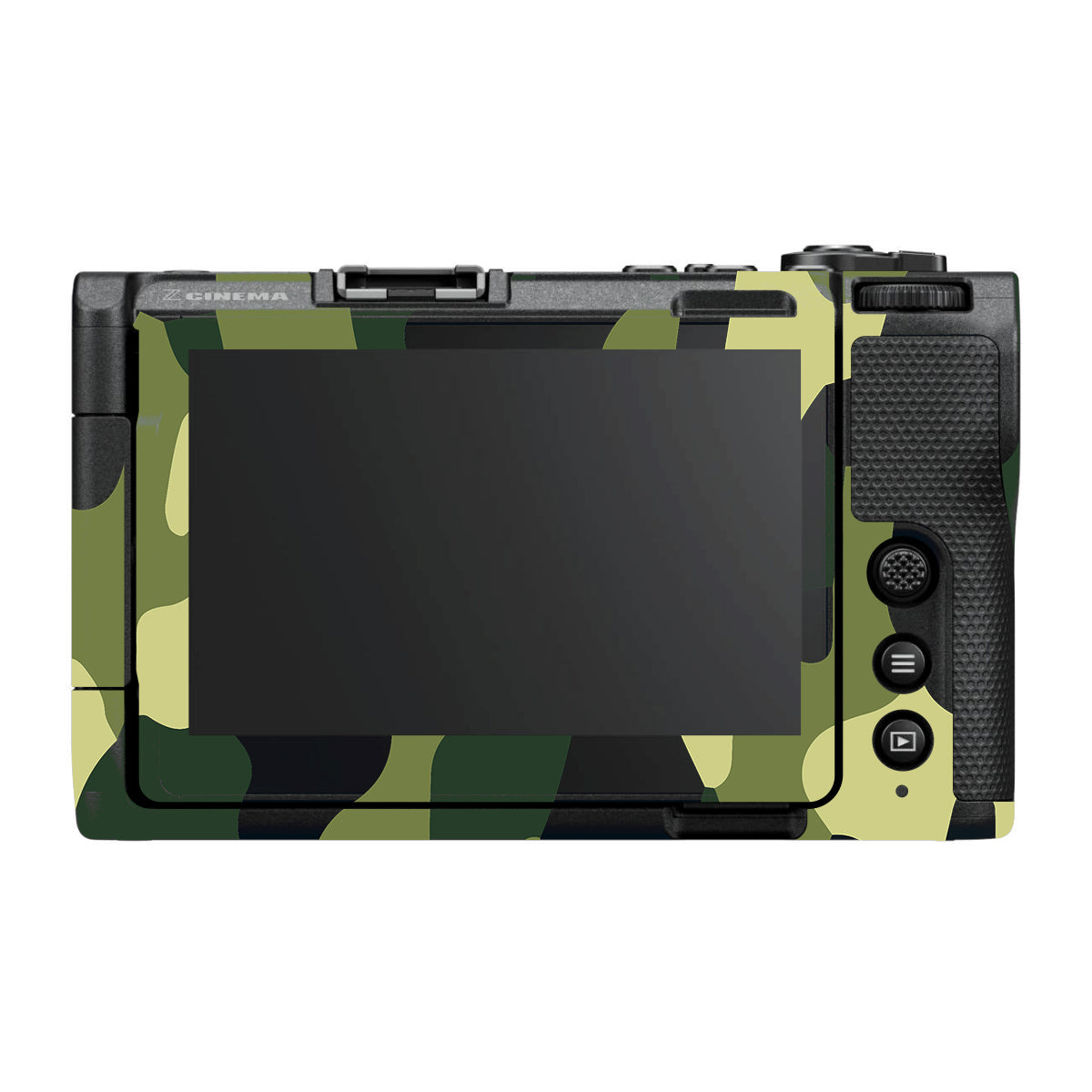 Forest Green Camo Nikon ZR Camera Skin