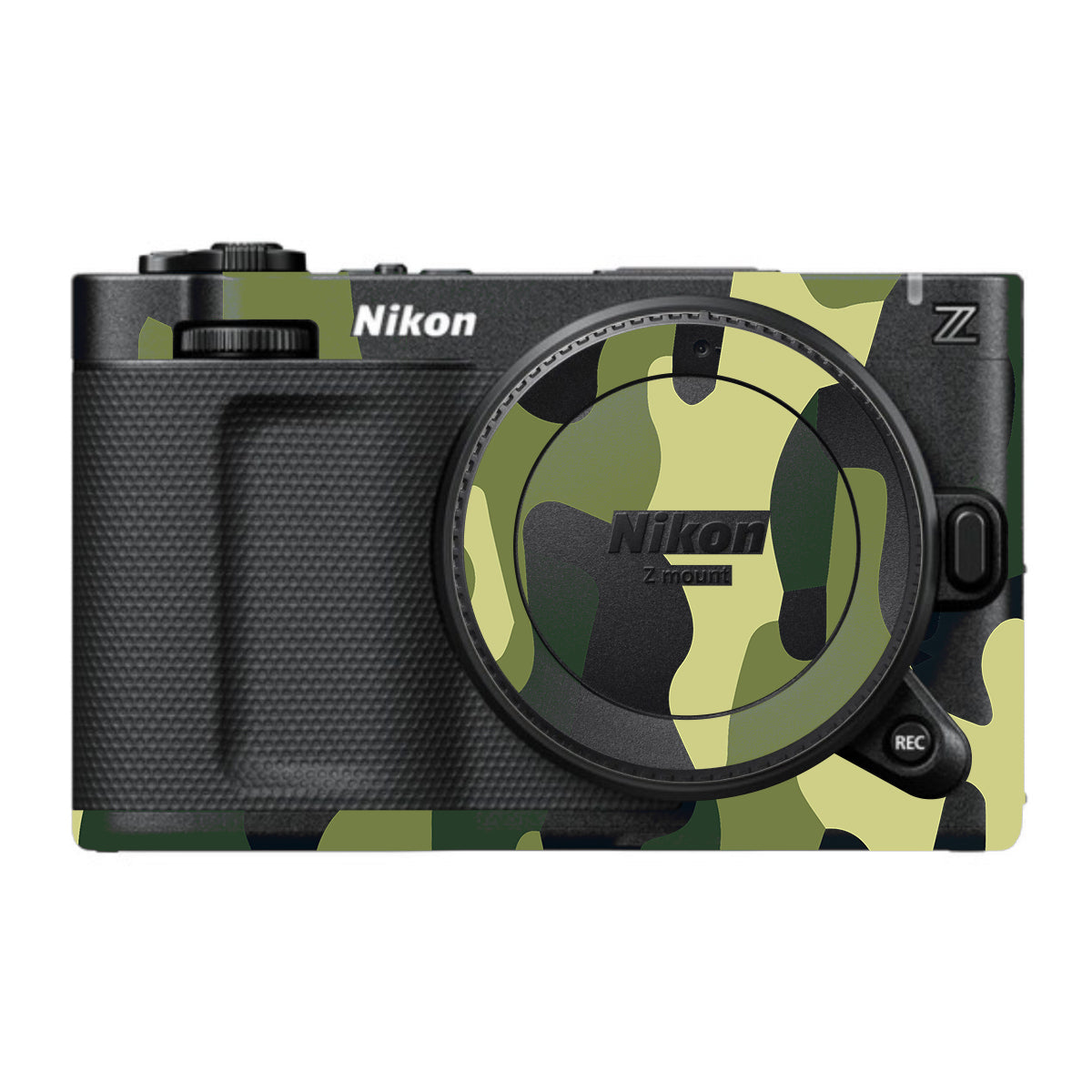 Forest Green Camo Nikon ZR Camera Skin