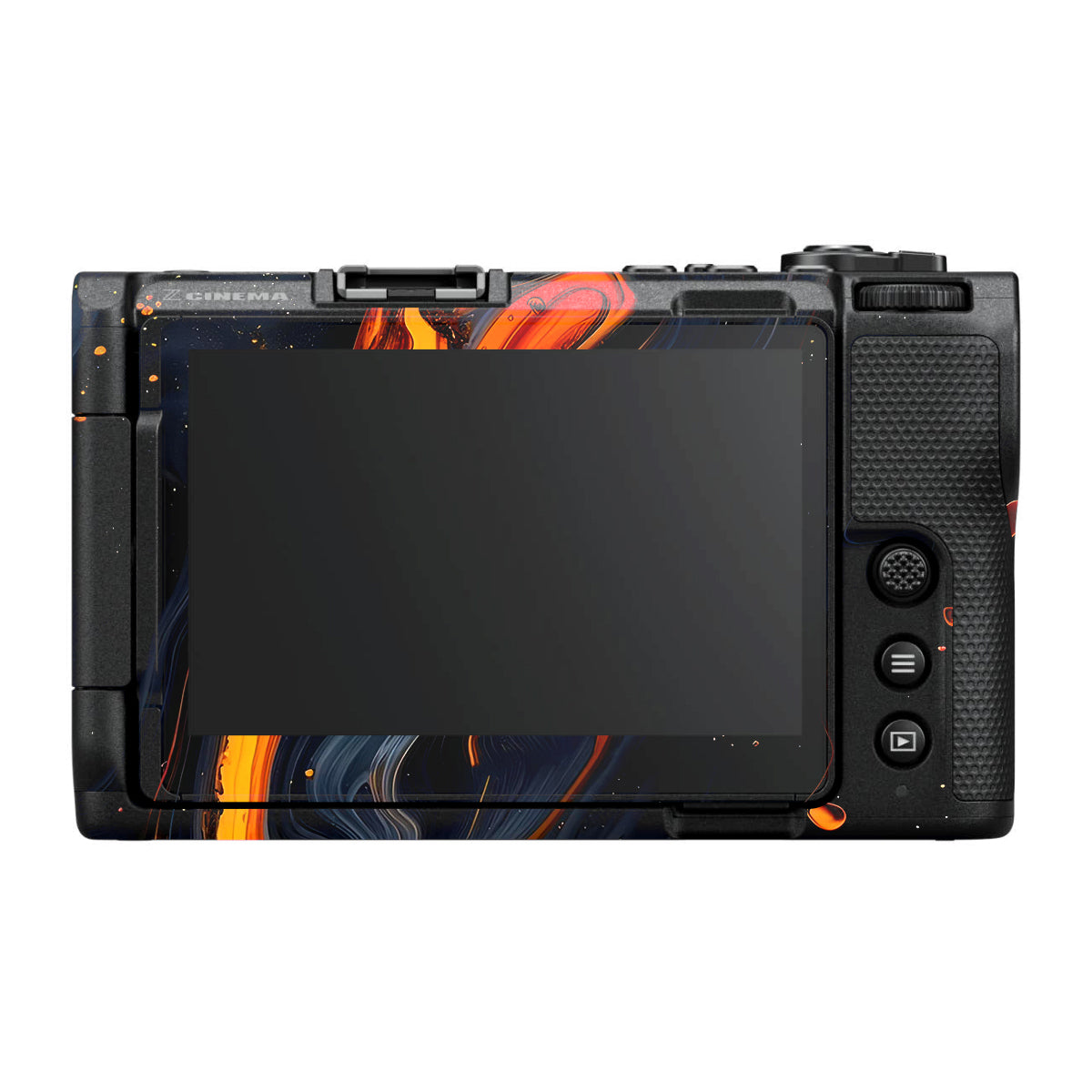 Lava Marble Nikon ZR Camera Skin