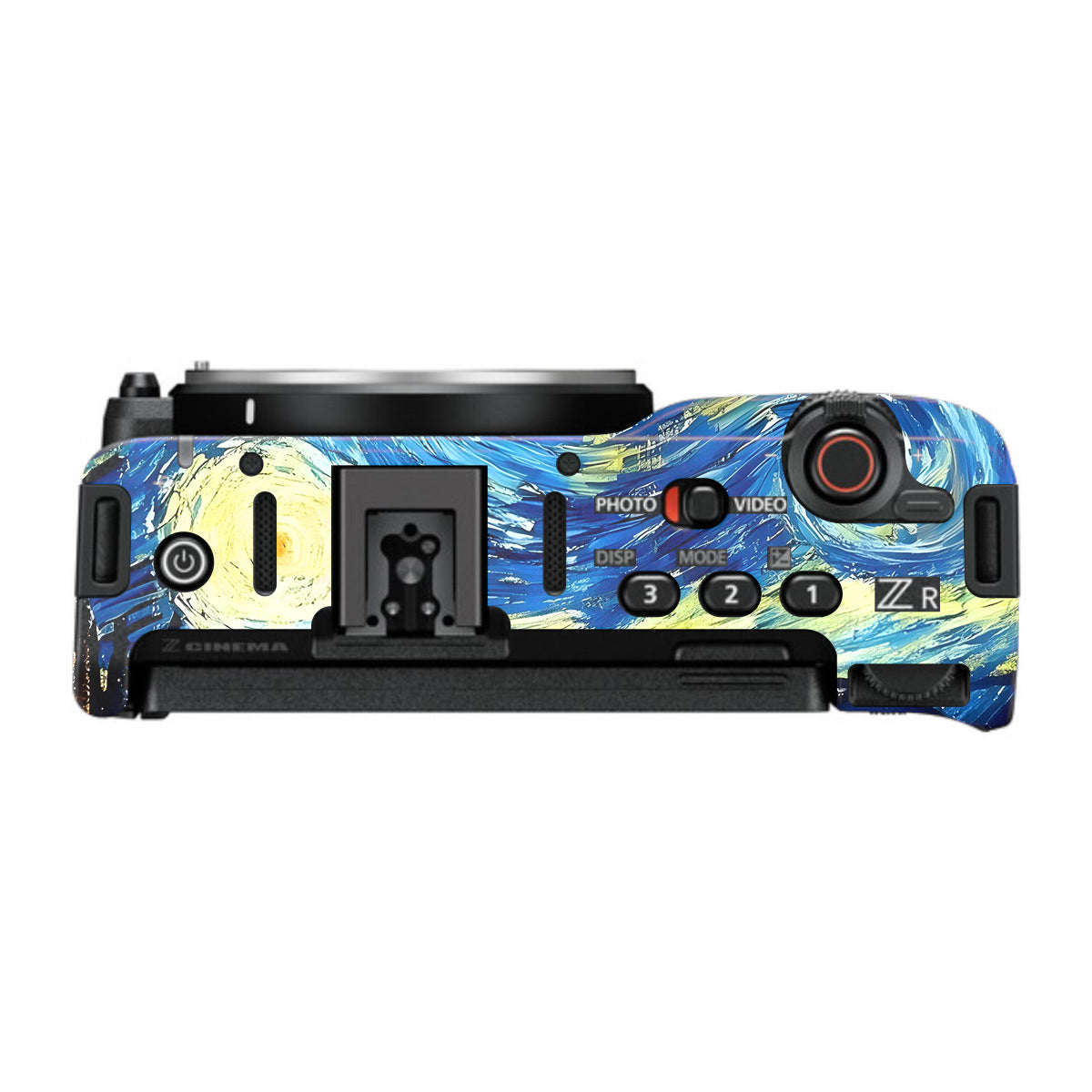 Starry Night Art Nikon ZR Camera Skin