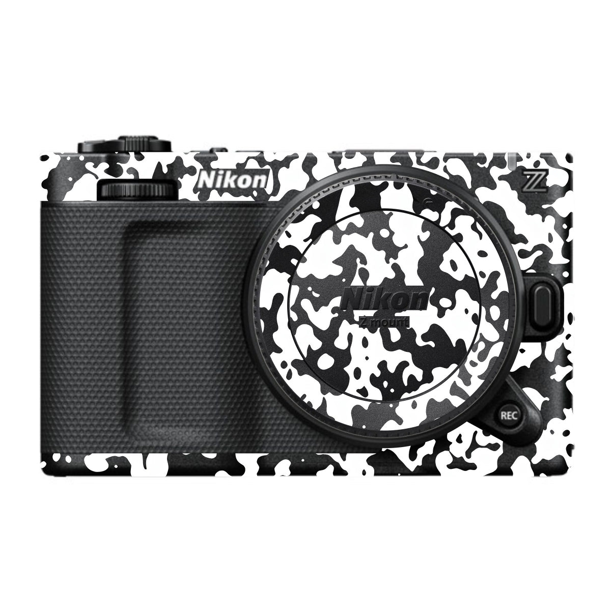 Snow Camo Nikon ZR Camera Skin