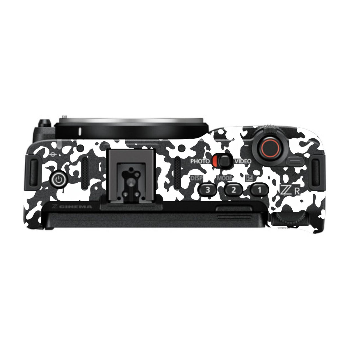 Snow Camo Nikon ZR Camera Skin