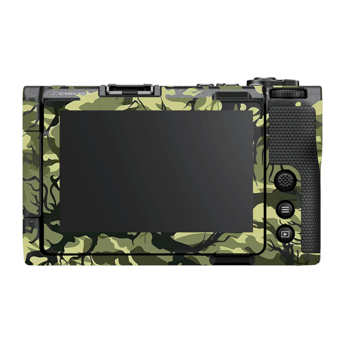 Green Tangled Vines Nikon ZR Camera Skin
