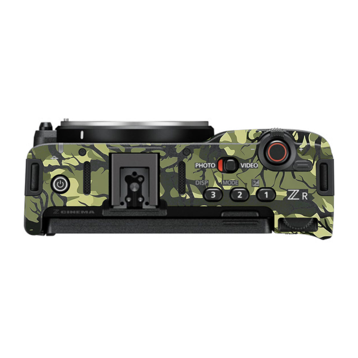 Green Tangled Vines Nikon ZR Camera Skin