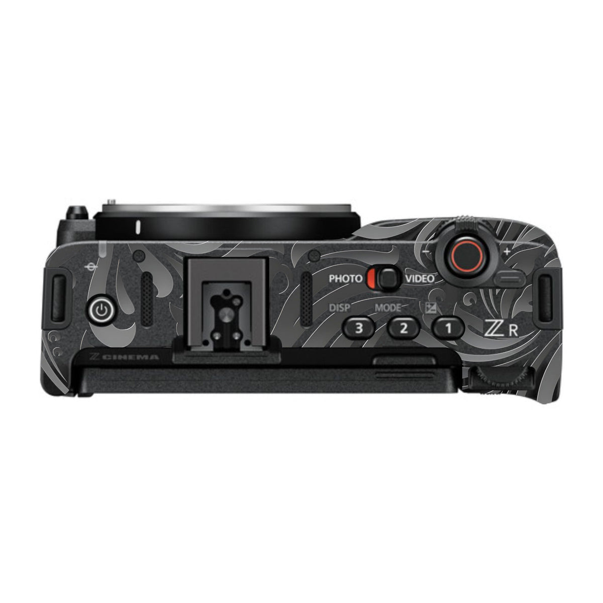 Shadow Swirl Nikon ZR Camera Skin