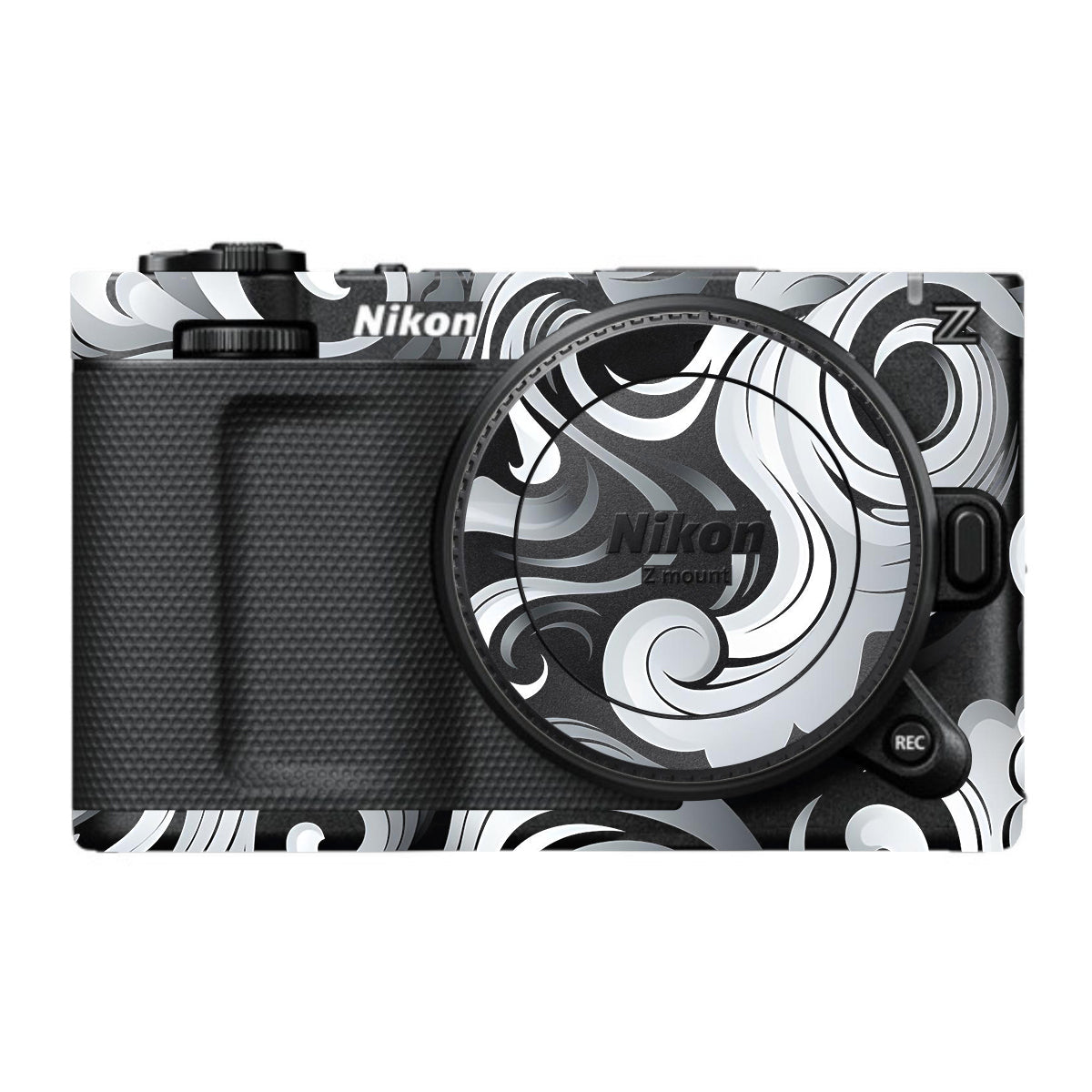 Smoke Swirl Nikon ZR Camera Skin