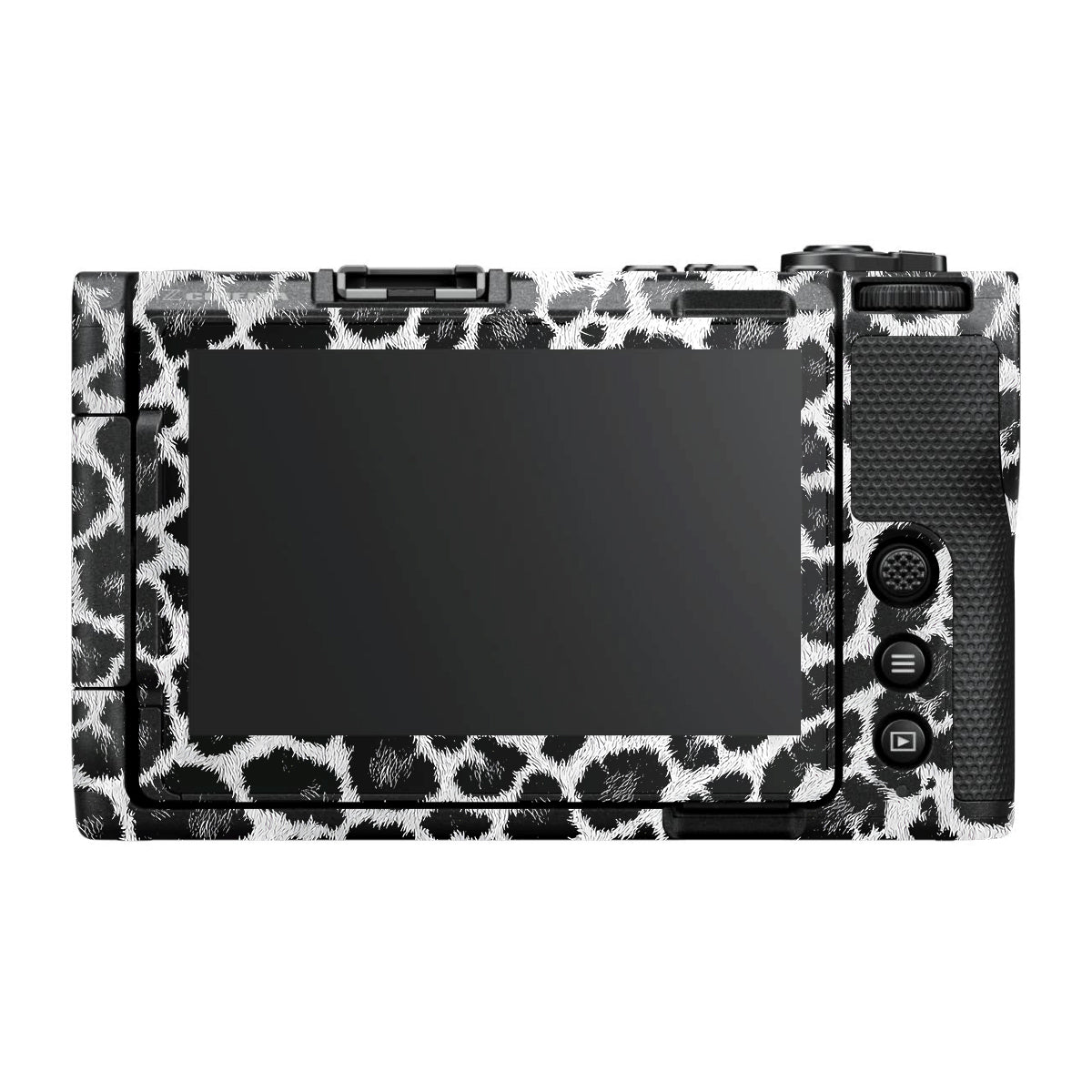 Snow Leopard Spots Nikon ZR Camera Skin