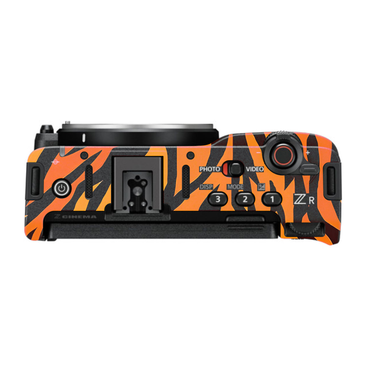 Wild Tiger Stripes Nikon ZR Camera Skin
