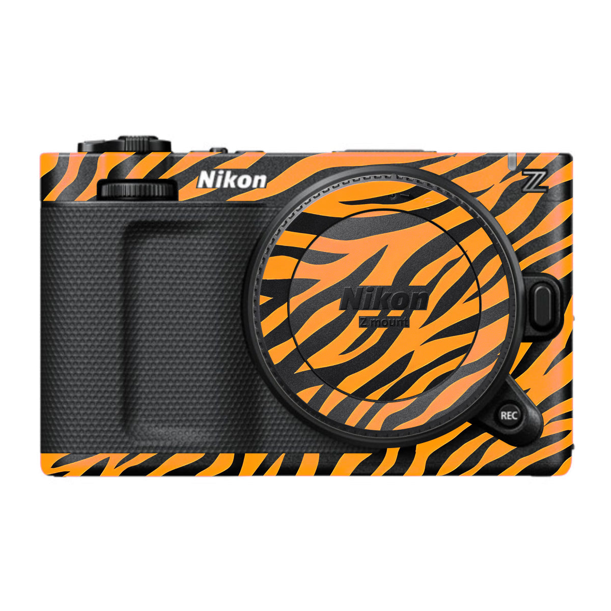 Zebra Gold Pattern Nikon ZR Camera Skin