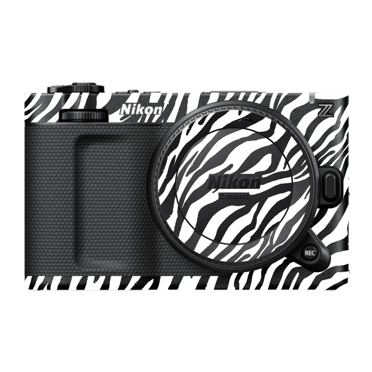 Classic Zebra Stripes Nikon ZR Camera Skin