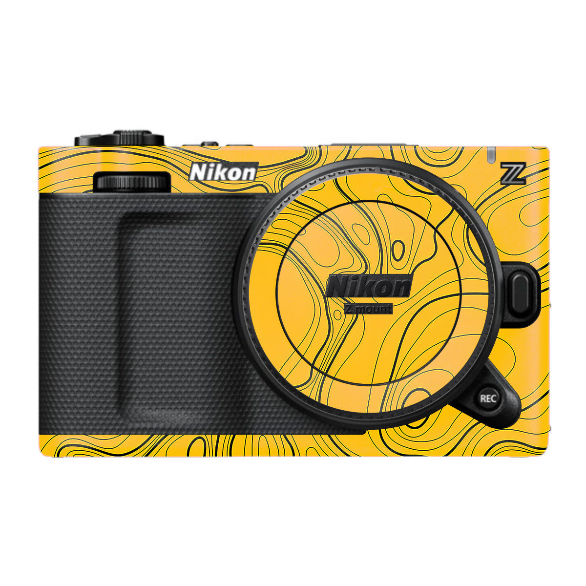 Topographic Map Pattern Nikon ZR Camera Skin