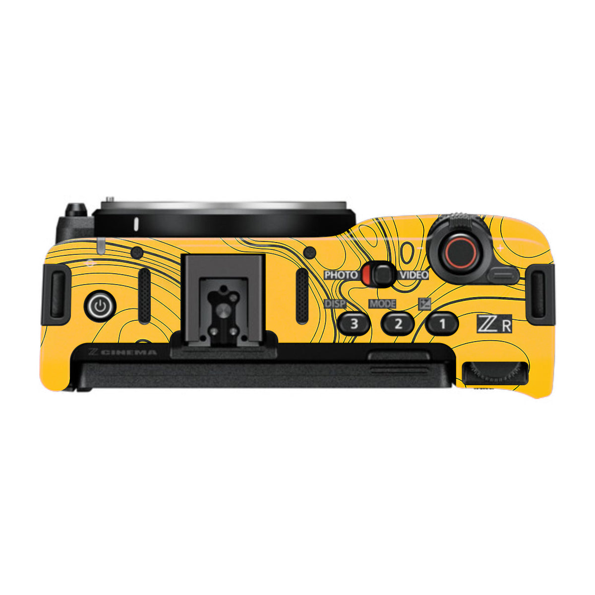 Topographic Map Pattern Nikon ZR Camera Skin