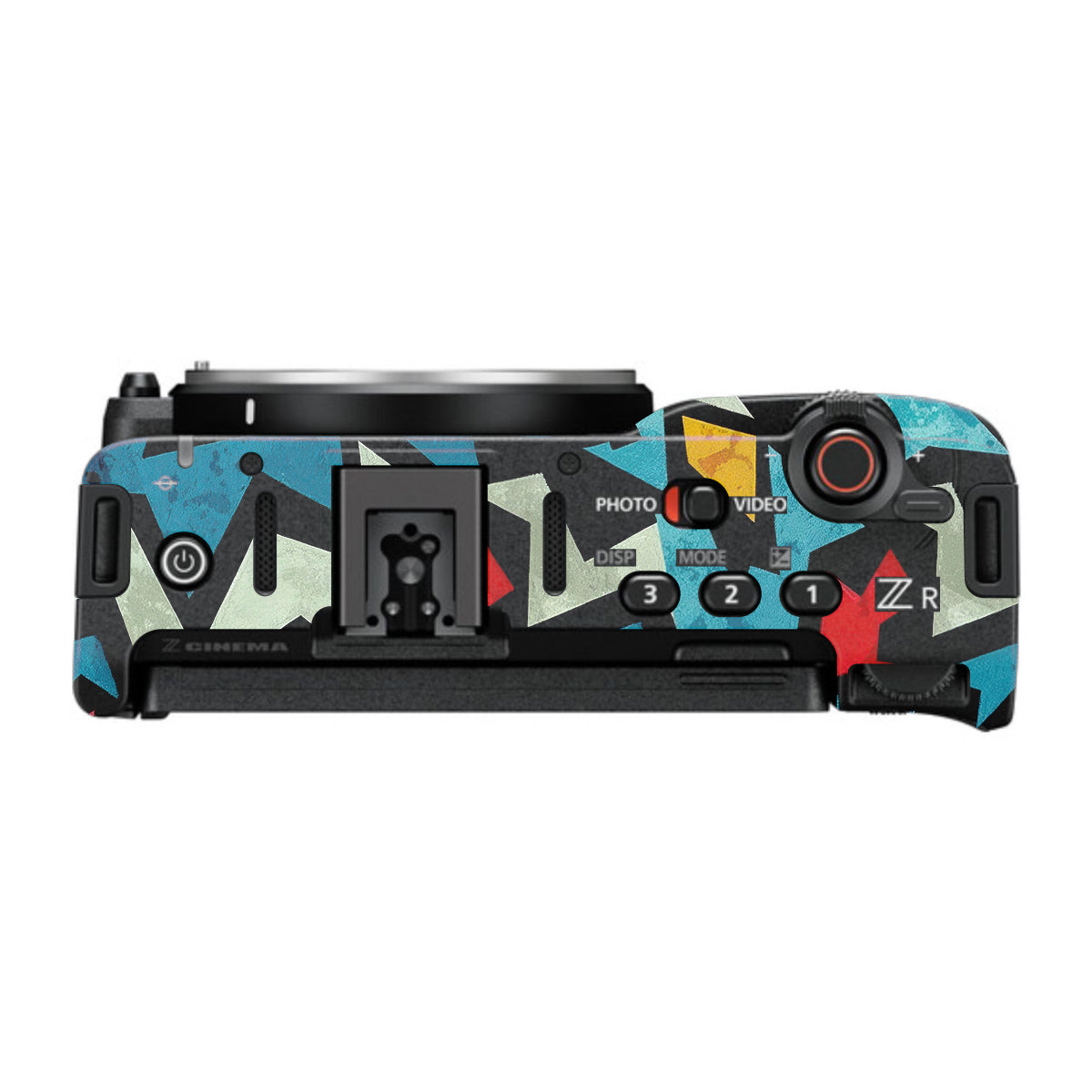 Pop Art Lightning Nikon ZR Camera Skin