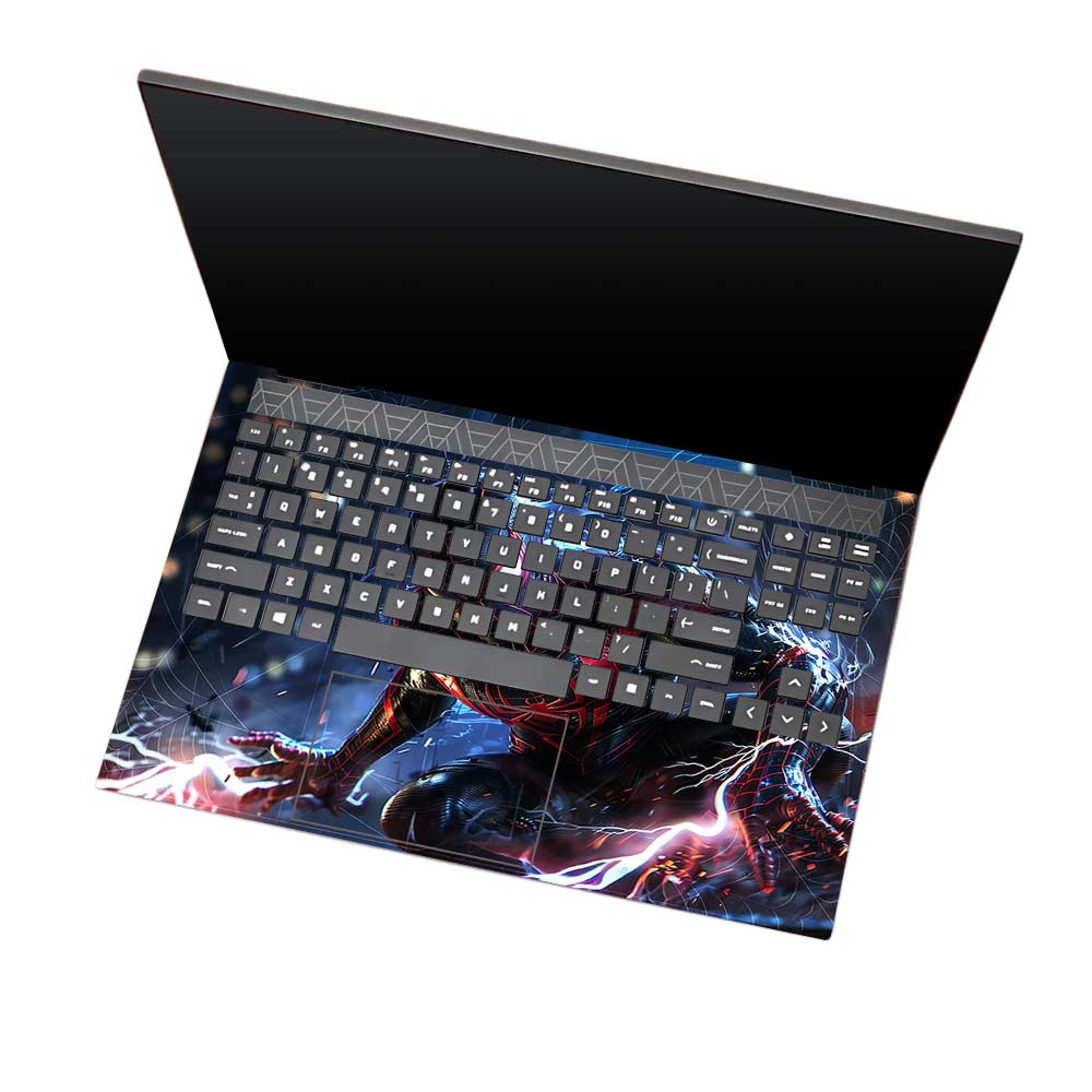 Miles Morales Shockwave HP Omen 15 3D Laptop Skin