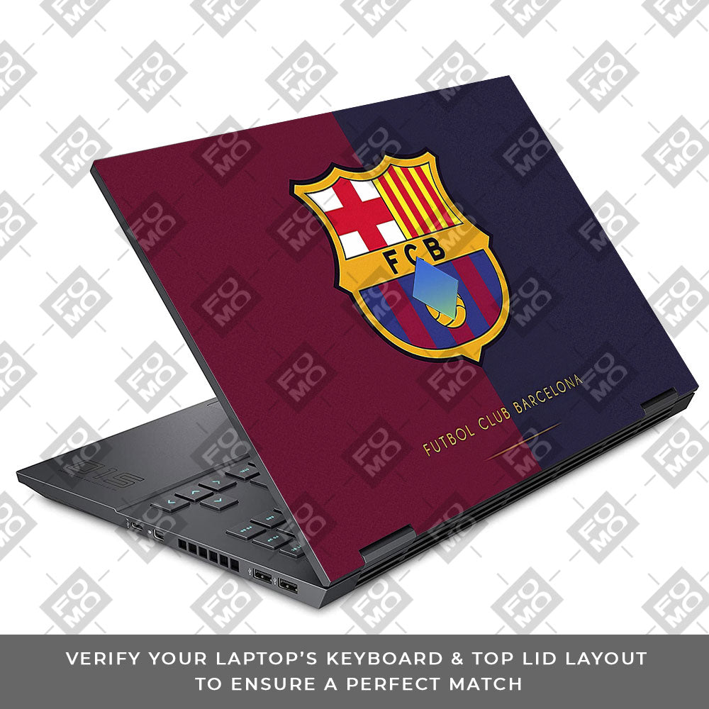 Catalan Pride Barcelona Legacy HP Omen 15 Laptop Skin