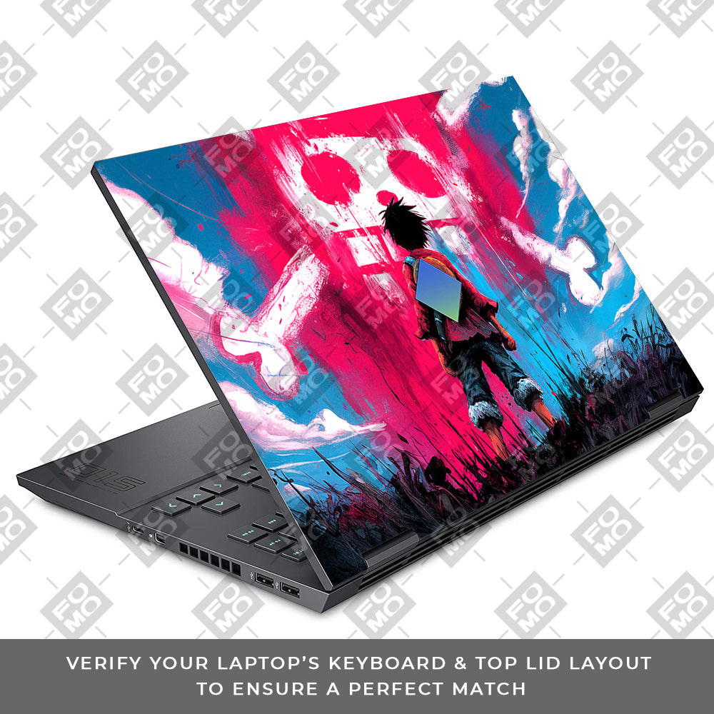 Straw Hat Graffiti One Piece HP Omen 15 Laptop Skin