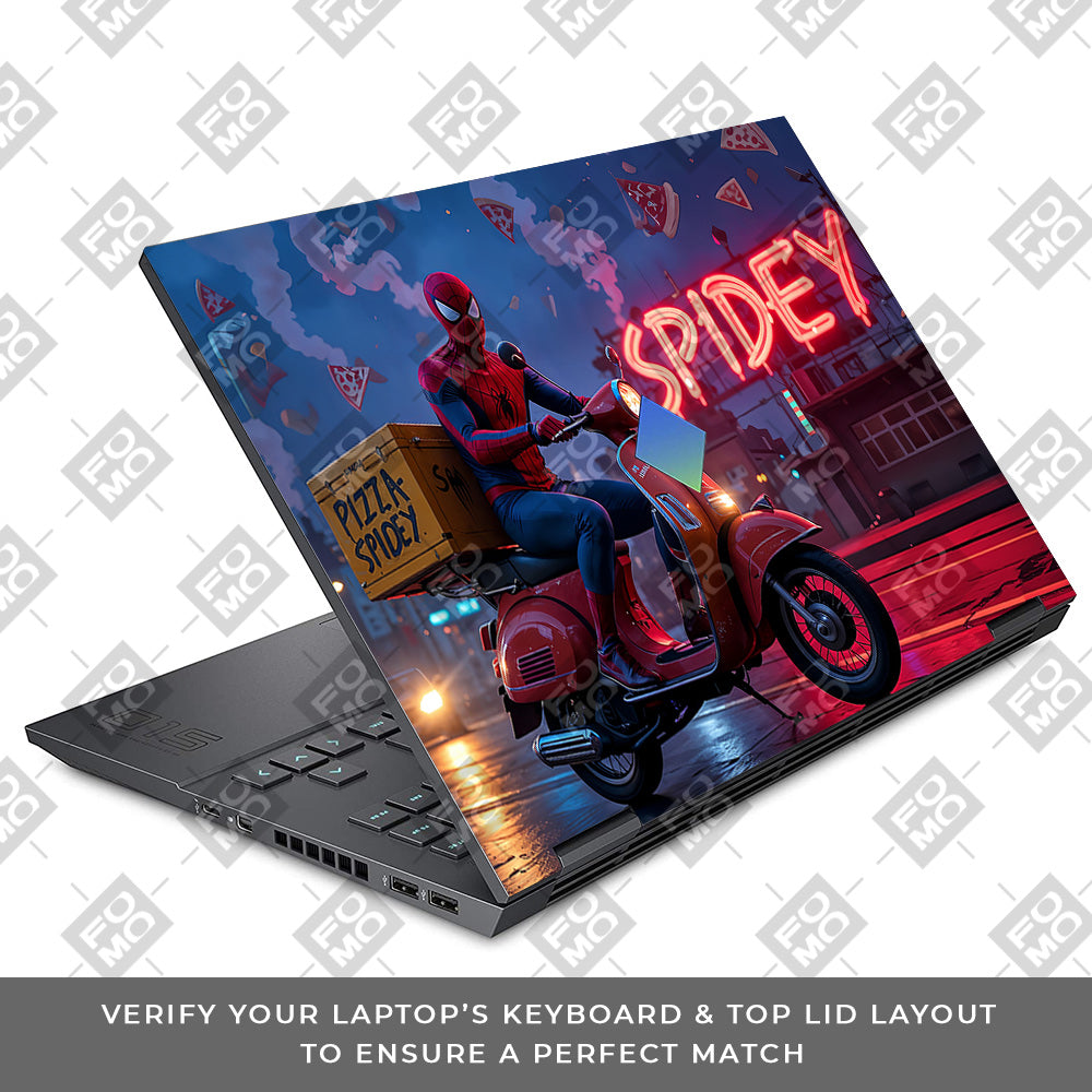 Pizza Spidey HP Omen 15 Laptop Skin