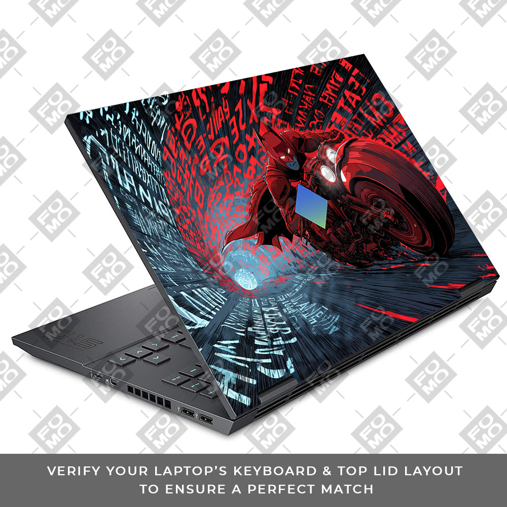 Dark Knight Overdrive HP Omen 15 3D Laptop Skin