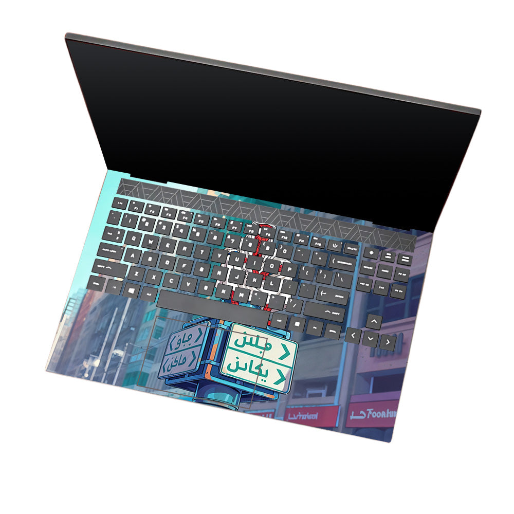 Arabian Spider Man HP Omen 15 Laptop Skin