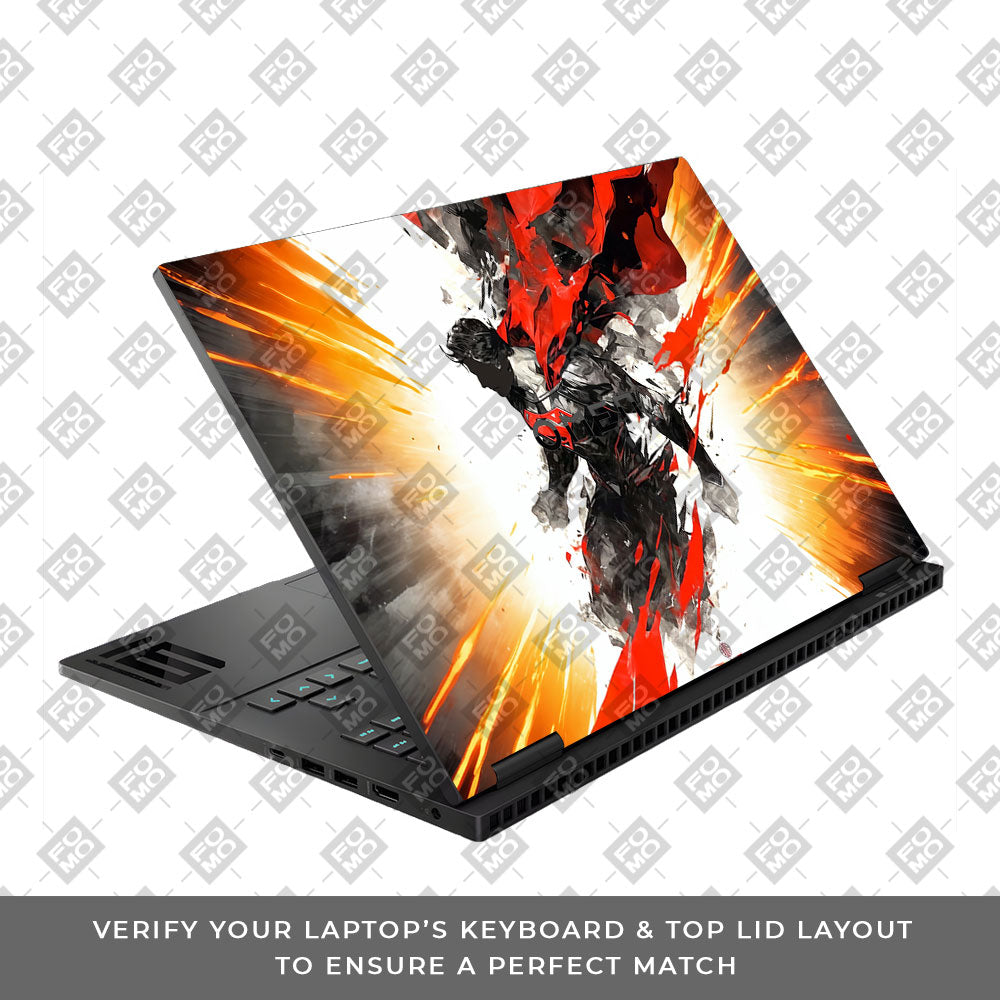 Superman Ascension HP Omen Gaming 16 Laptop Skin