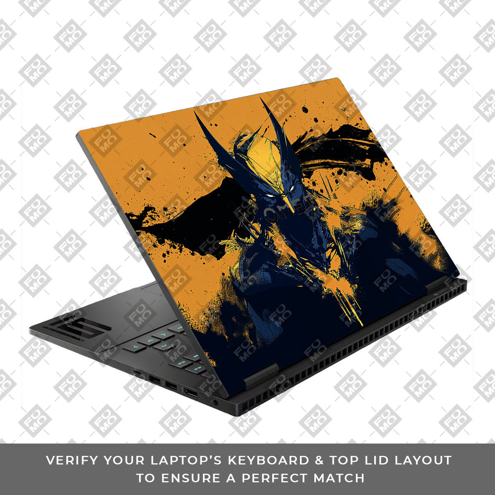Rogue Instinct The Wolverine Reborn HP Omen Gaming 16 Laptop Skin