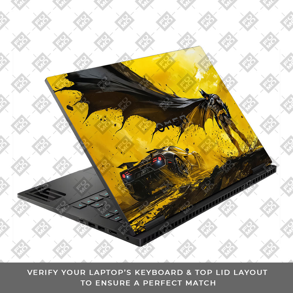 Dark Knight Velocity HP Omen Gaming 16 Laptop Skin