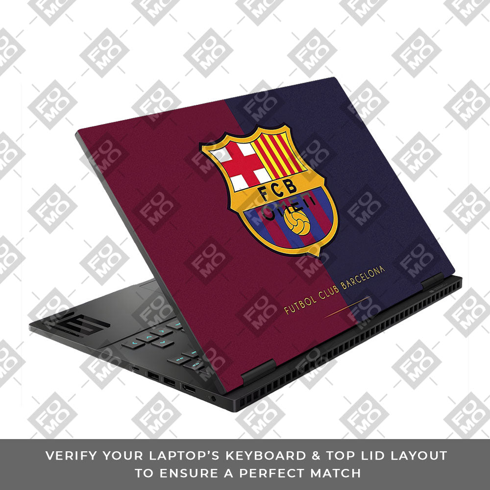 Catalan Pride Barcelona Legacy HP Omen Gaming 16 Laptop Skin