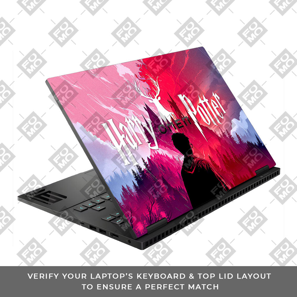 Harry Potter Magical Hogwarts HP Omen Gaming 16 Laptop Skin