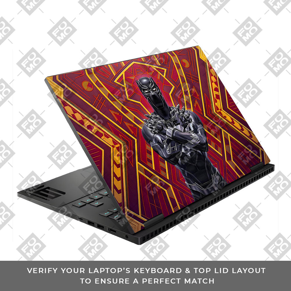 Wakanda Royal Power HP Omen Gaming 16 Laptop Skin