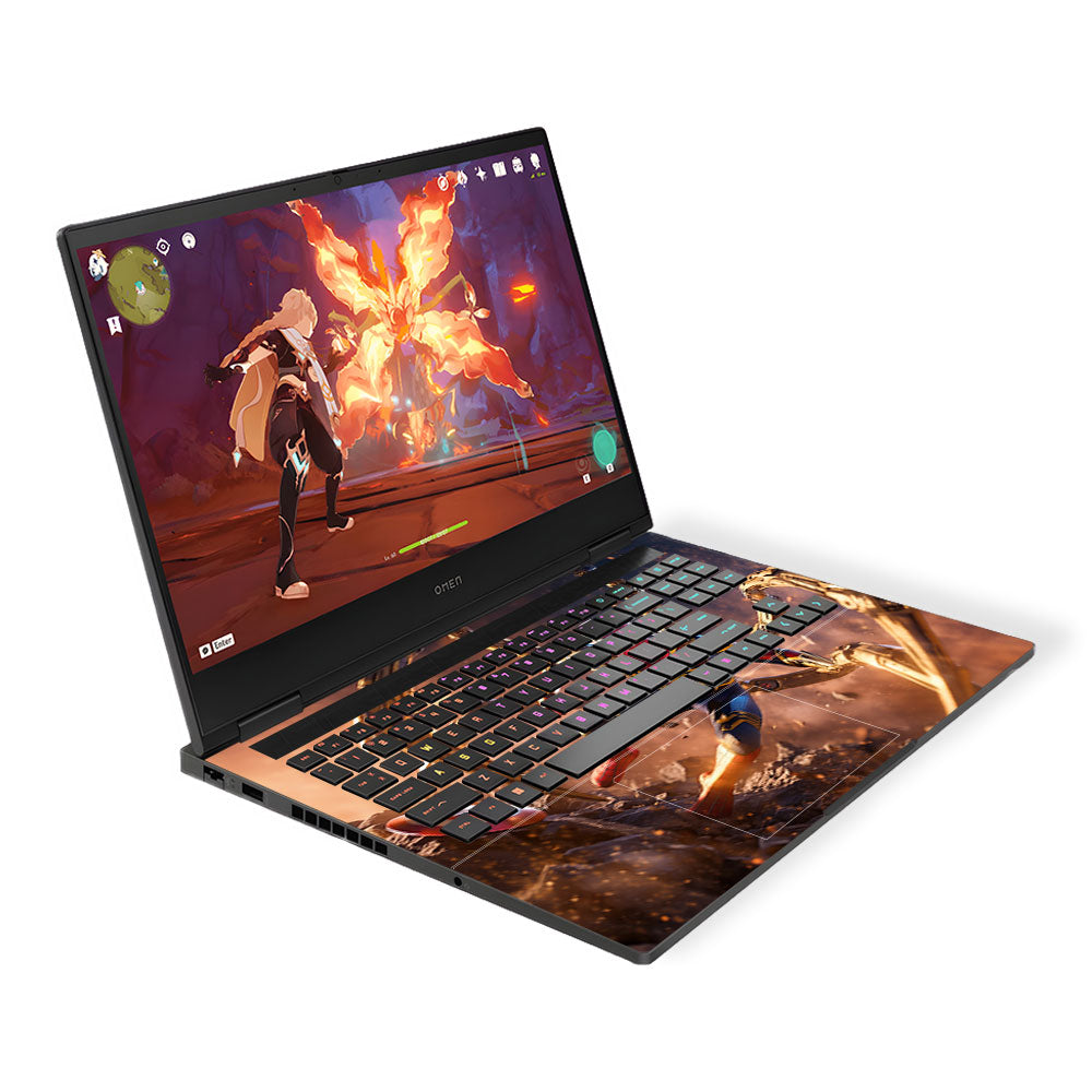 Spider Man Mech Arms HP Omen Gaming 16 Laptop Skin